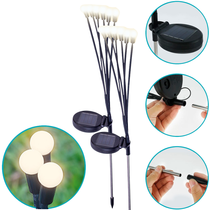 Forever Solaire LED SUNARI Lucioles Solaires FLS-87 X6 3000K 600mAh Li-Ion