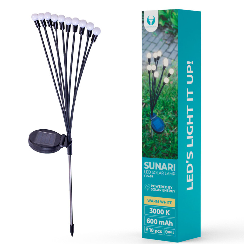 Forever Solaire LED SUNARI FLS-89 Lucioles FLS-89 / Solaires X10 / 3000K / 600mAh
