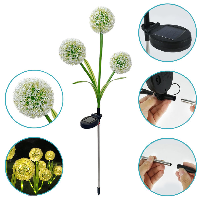 Forever Solaire LED SUNARI FLS-95 Fleur D'ail 3000K 600mAh Li-Ion