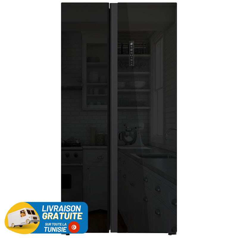 Hyundai No Frost Side By Side INVERTER 505 Litres / INOX