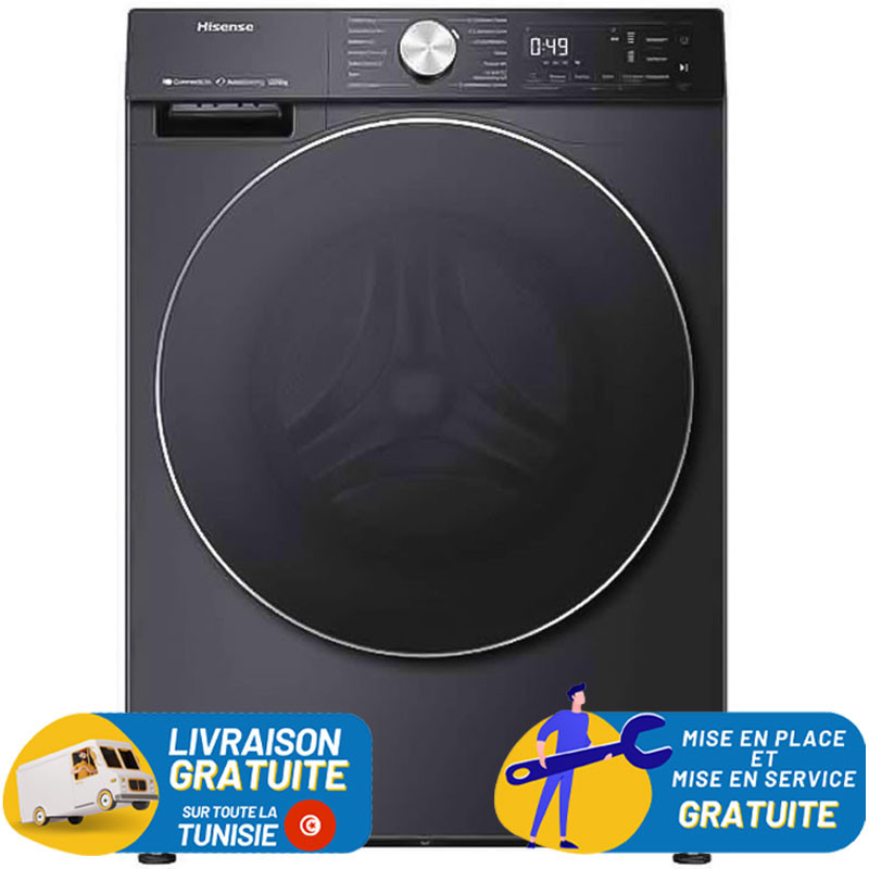 Hisense Linge HISENSE 12KG FRONTALE INVERTER STEAM / INOX